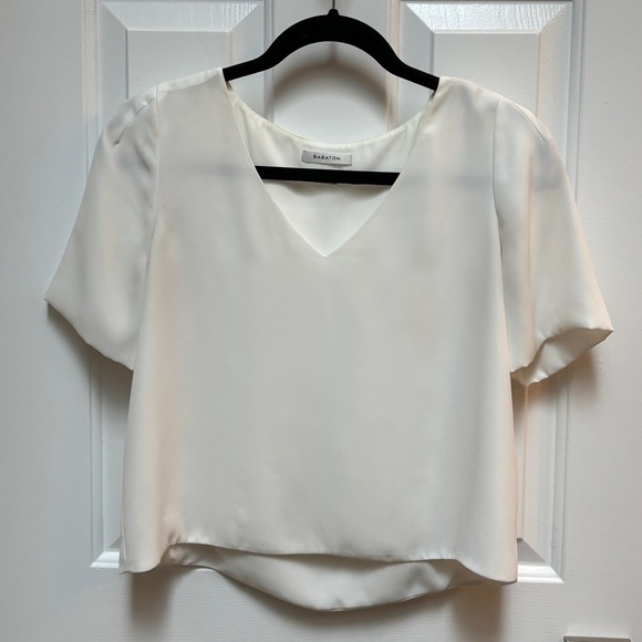 Aritzia V Neck Blouse - Picture 3 of 5